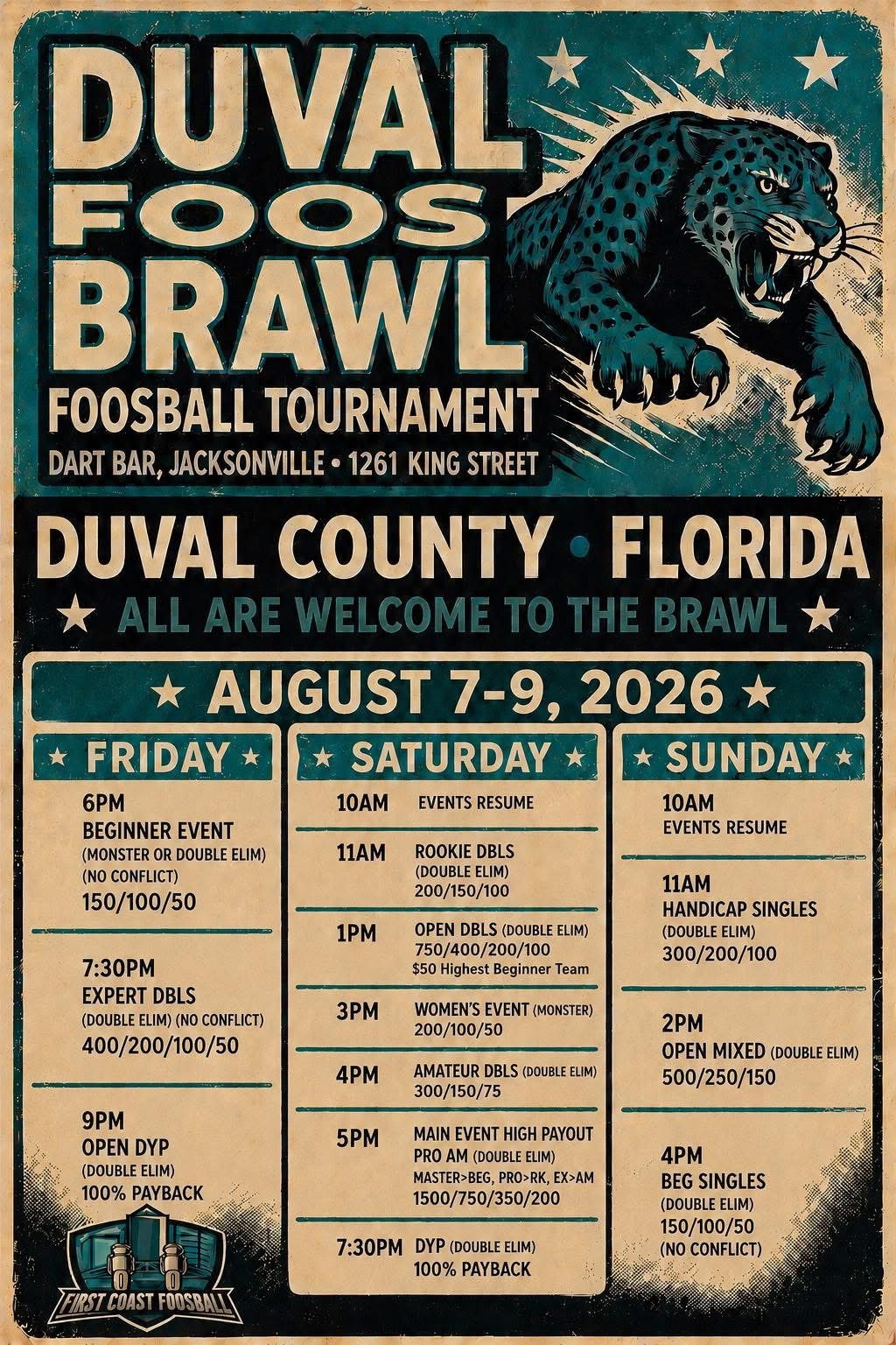 2026 Duval Foos Brawl